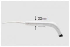 輕質(zhì)、緊湊型設(shè)計，握把厚度22mm，主機重量約85g